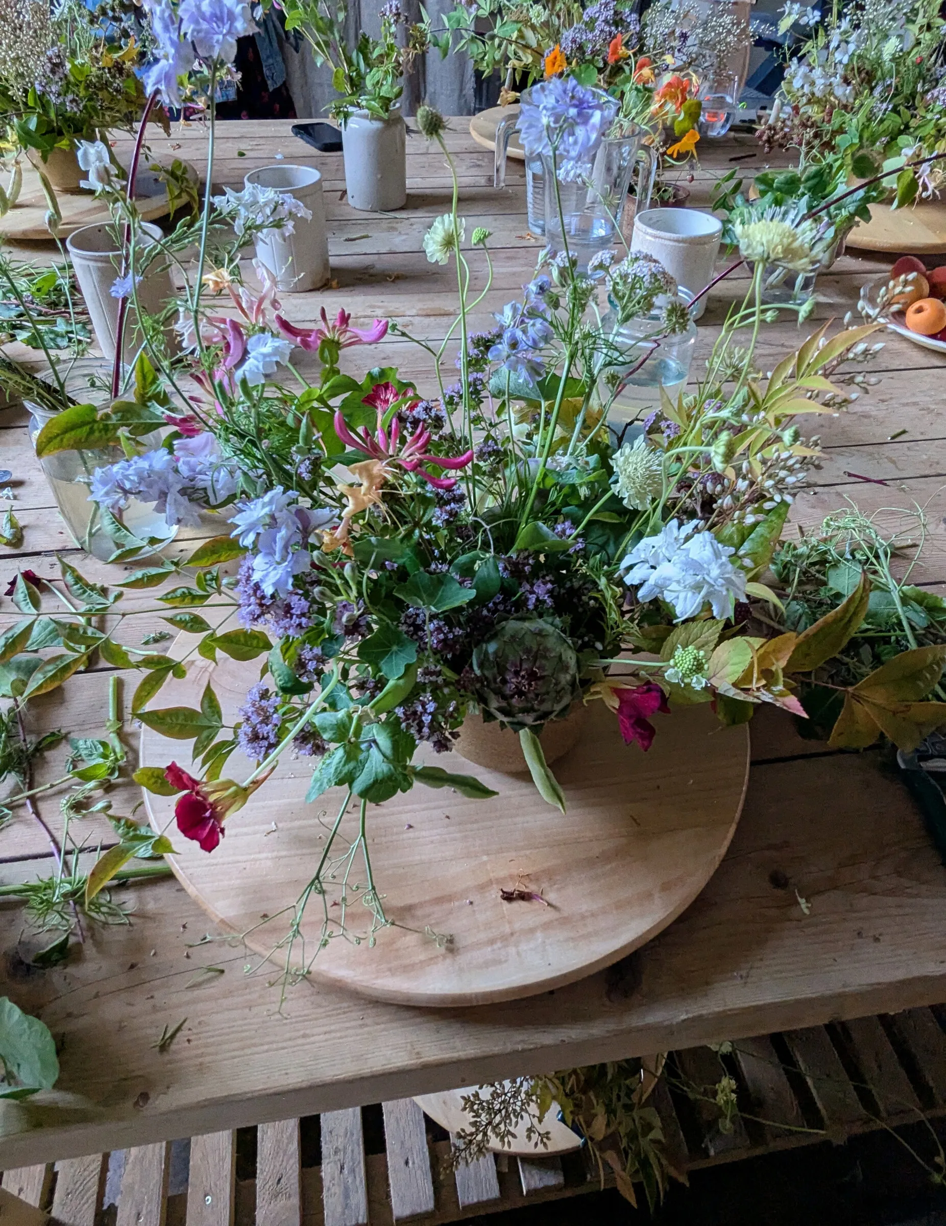 Aesme Studio Workshop floral arrangement