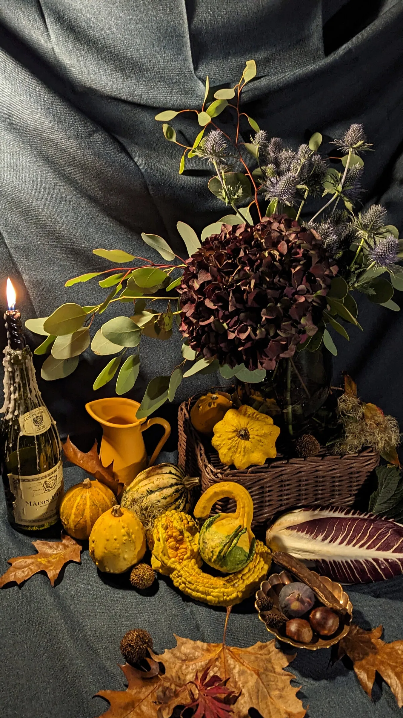 Autumn Still Life floral arrangement